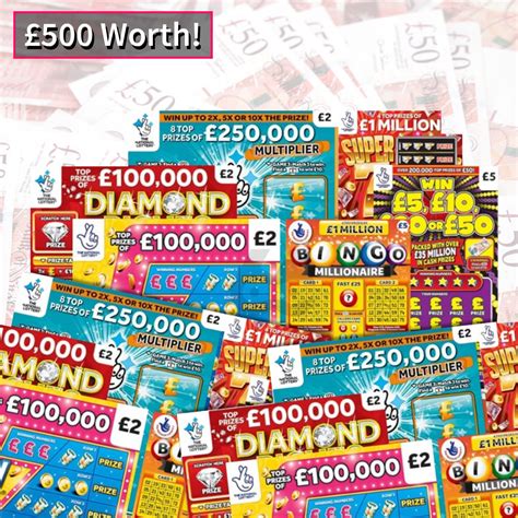 Scratchcards .